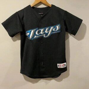 Aaron  Hill Toronto Blue Jays Majestic Youth Jersey